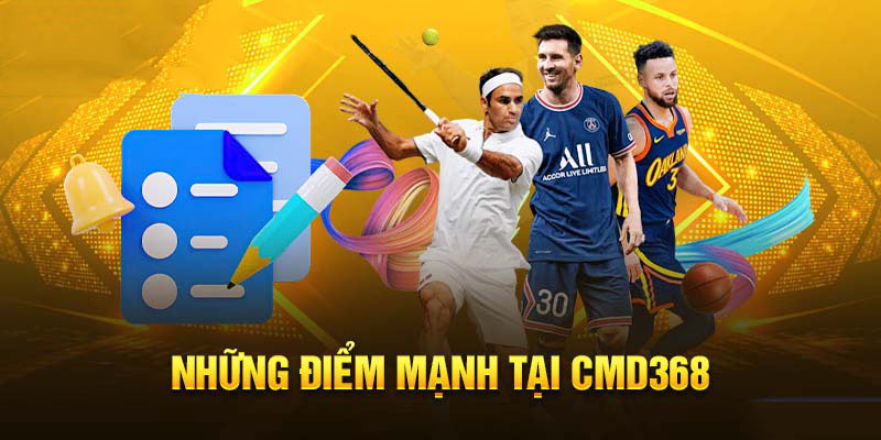 Tổng hợp những điểm mạnh của sảnh cá cược thể thao CMD 368 i9bet